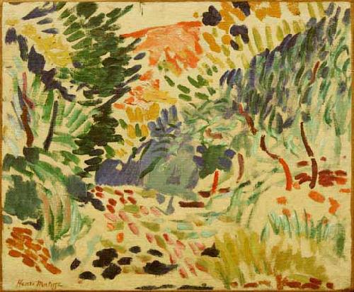 Landscape at Collioure, Henri Matisse
